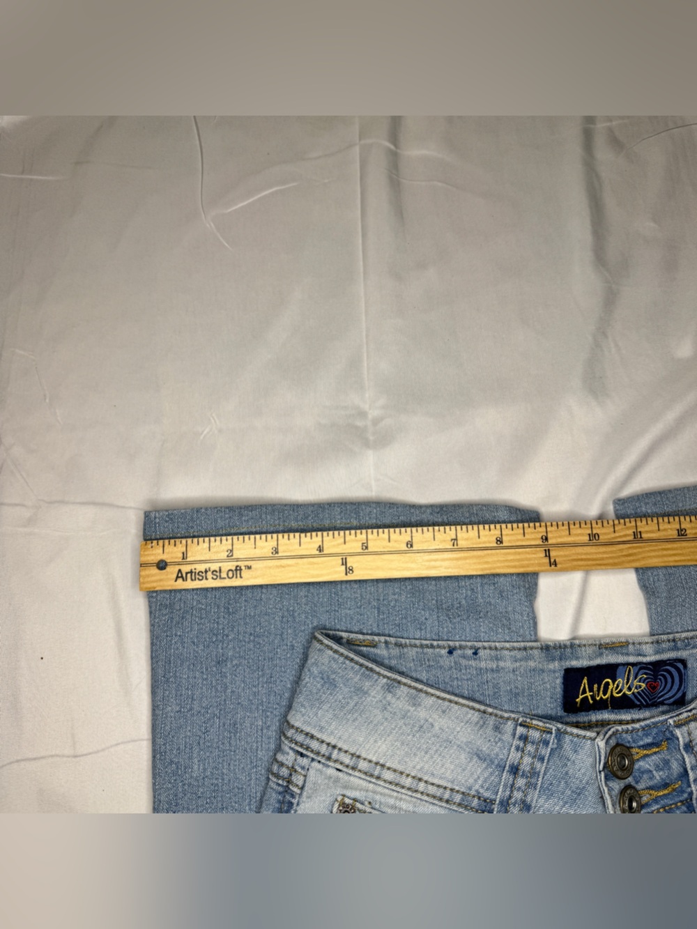 Y2K Angels Low Rise Flare Jeans - Picture 8 of 10